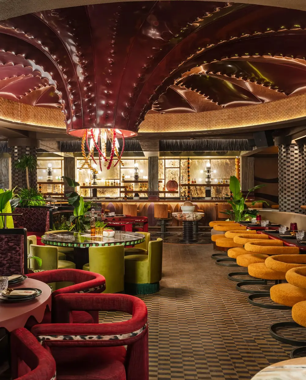 High-Energy Lounge